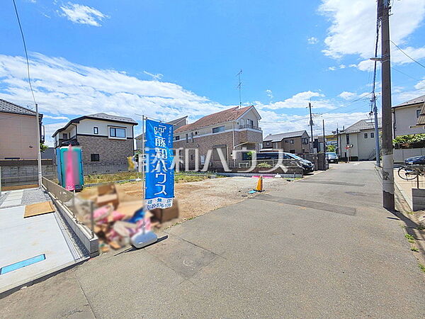 接道状況および現場風景　【西東京市北原町1丁目】