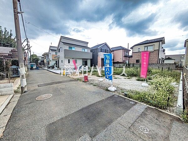 接道状況および現場風景　【西東京市北原町1丁目】