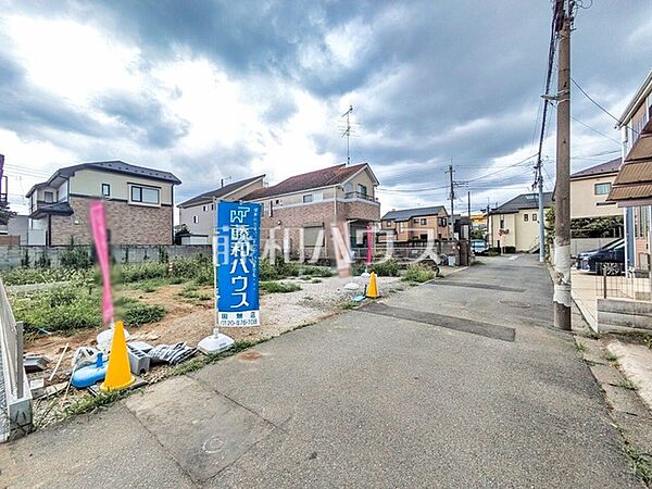 接道状況および現場風景　【西東京市北原町1丁目】