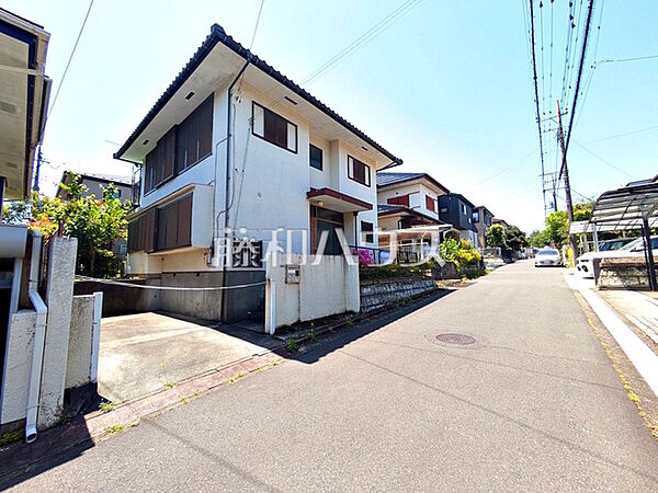 接道状況および現場風景　【八王子市みつい台2丁目】