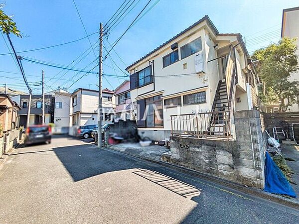接道状況および現場風景(現況：古屋有)　【小平市学園東町1丁目】