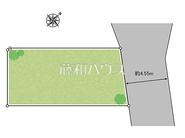 全体区画図　【練馬区大泉町2丁目】