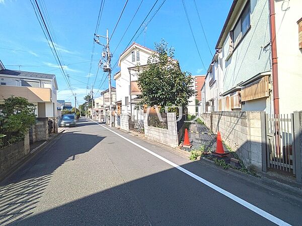 接道状況および現場風景　【小平市小川西町3丁目】