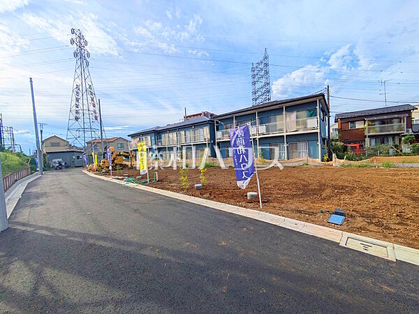接道状況および現場風景　【府中市白糸台4丁目】
