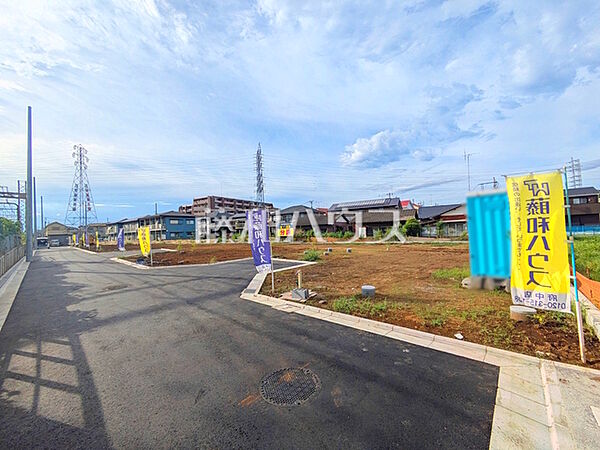 接道状況および現場風景　【府中市白糸台4丁目】