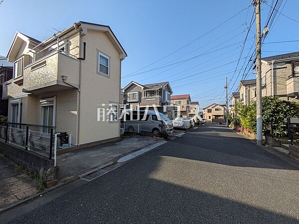 接道状況および現場風景　【練馬区南大泉6丁目】
