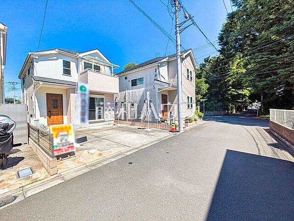 接道状況および現場風景　【東久留米市柳窪4丁目】