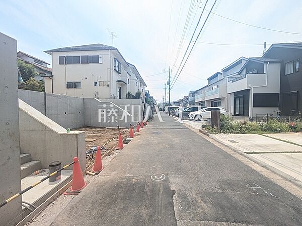 接道状況および現場風景　【日野市南平1丁目】