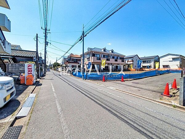 接道状況および現場風景　【小平市学園西町2丁目】
