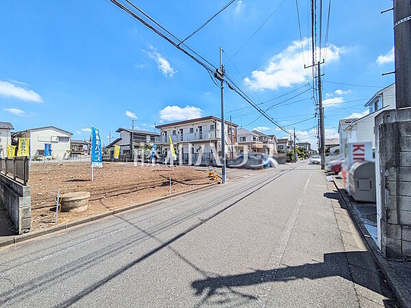接道状況および現場風景　【小平市学園西町2丁目】