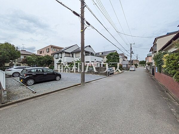 接道状況および現場風景　【所沢市東所沢3丁目】