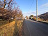 外観：接道状況および現場風景　【日野市三沢】