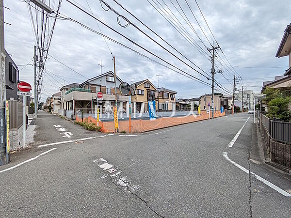 接道状況および現場風景　【小平市上水南町2丁目】