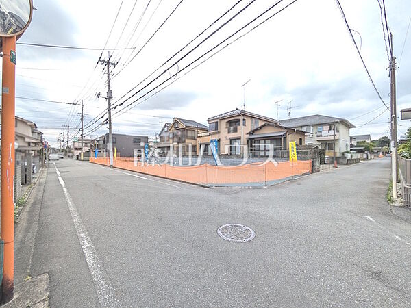 接道状況および現場風景　【小平市上水南町2丁目】