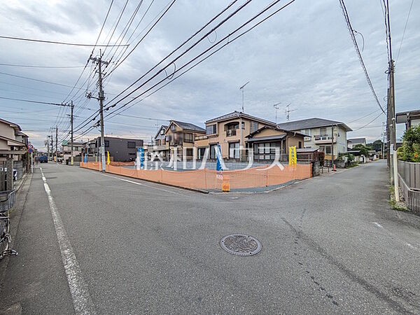 接道状況および現場風景　【小平市上水南町2丁目】