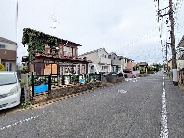 接道状況および現場風景　【日野市日野本町5丁目】