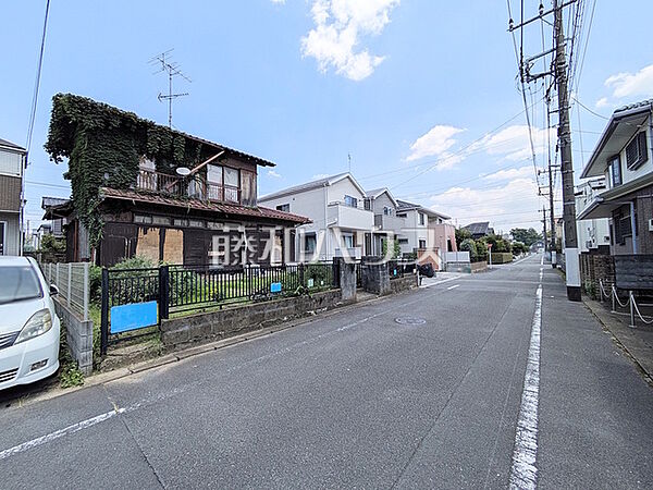 接道状況および現場風景　【日野市日野本町5丁目】