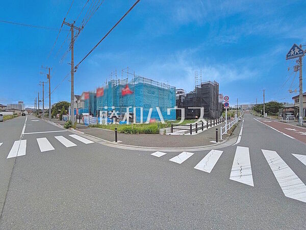接道状況および現場風景　【日野市西平山3丁目】