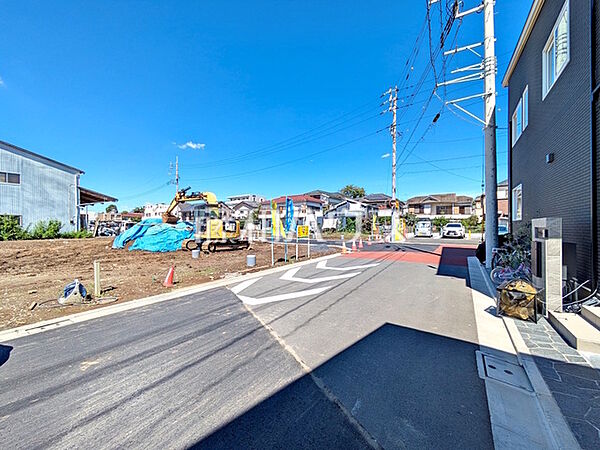 接道状況および現場風景　【小平市上水南町3丁目】