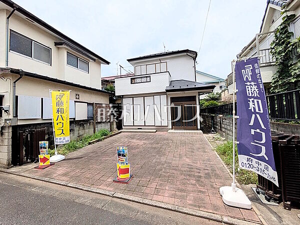 ≪接道状況≫来客時や駐輪スペースとしても利用可能なカースペース3台可（車種による）のプラン 【府中市四谷3丁目】