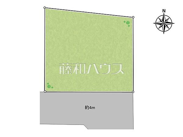 全体区画図　【新座市石神1丁目】