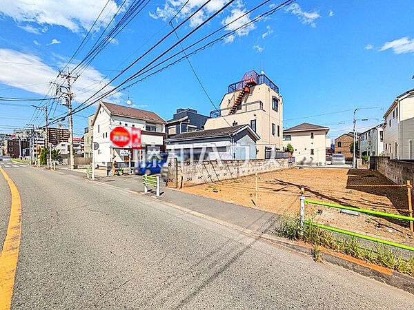 接道状況および現場風景　【昭島市上川原町2丁目】