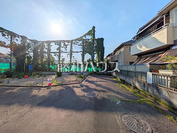 接道状況および現場風景　【昭島市拝島町4丁目】