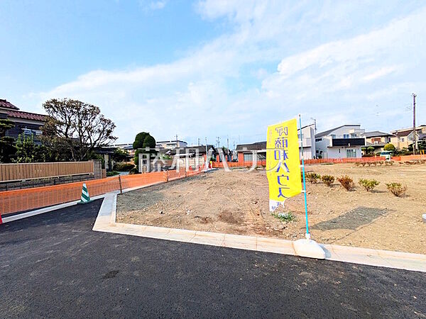 8号地　接道状況および現場風景　【府中市四谷3丁目】
