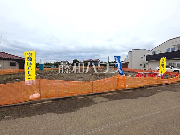 ≪現地外観≫参考プランをご用意いたしました。もちろんフリープランで建築可能！　　【府中市四谷3丁目】