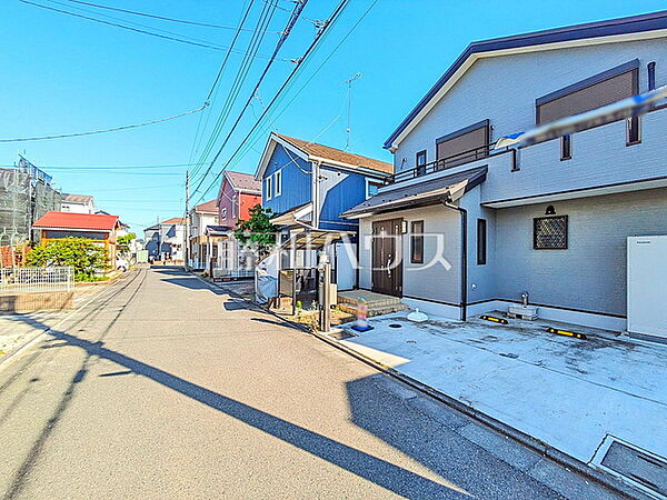接道状況および現場風景　【昭島市大神町4丁目】