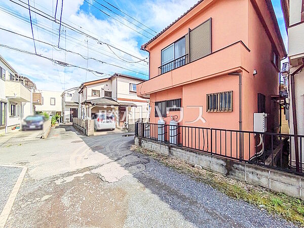 接道状況および現場風景　【昭島市拝島町2丁目】