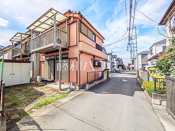 接道状況および現場風景　【昭島市拝島町2丁目】