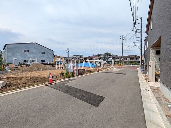 接道状況および現場風景　【小平市上水南町3丁目】