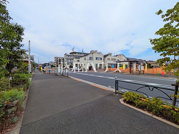 接道状況および現場風景　【小平市上水南町3丁目】