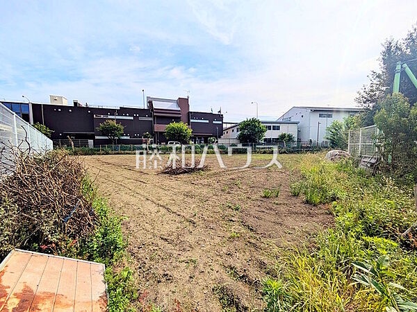 ≪現地外観（現況：造成前）≫参考プランをご用意いたしました。もちろんフリープランで建築可能！　【府中市本町4丁目】