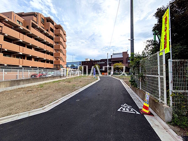 接道状況および現場風景　【府中市本町4丁目】