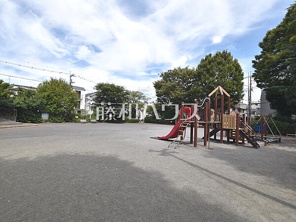 上布田公園 (80m)
