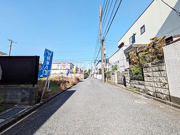 接道状況および現場風景　【狛江市駒井町1丁目】