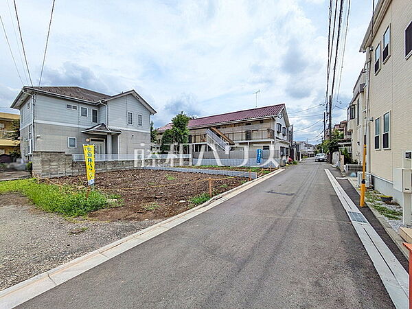 接道状況および現場風景　【小平市学園東町】