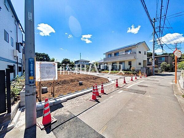 接道状況および現場風景　【西東京市下保谷5丁目】物件の事・諸費用の事など、小さな疑問もお気軽にご連絡・ご相談下さい