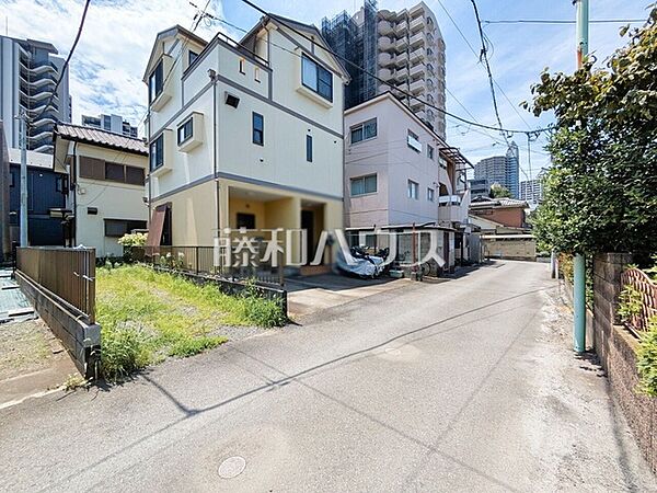 接道状況および現場風景　【所沢市東町】