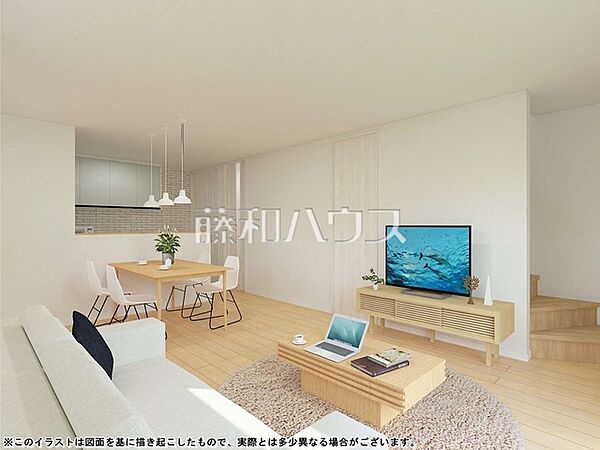 1号地　建物プラン例（内観写真）　【東久留米市下里1丁目】