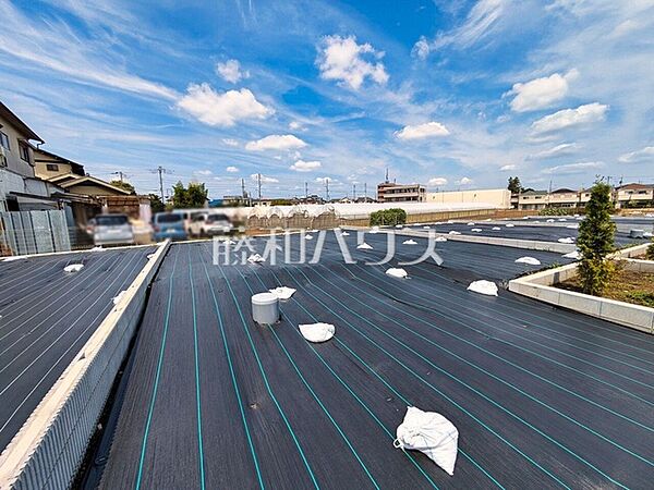 9号地　現地写真　【東久留米市下里1丁目】 見学はしたいけど、なかなか時間が取れない・・・そんな方に出勤前や仕事終わりにマイホームを見学できるサポートをいたします。
