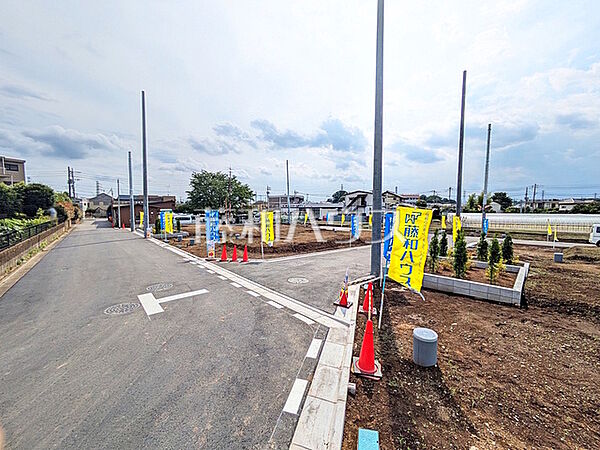 接道状況および現場風景　【東久留米市下里1丁目】