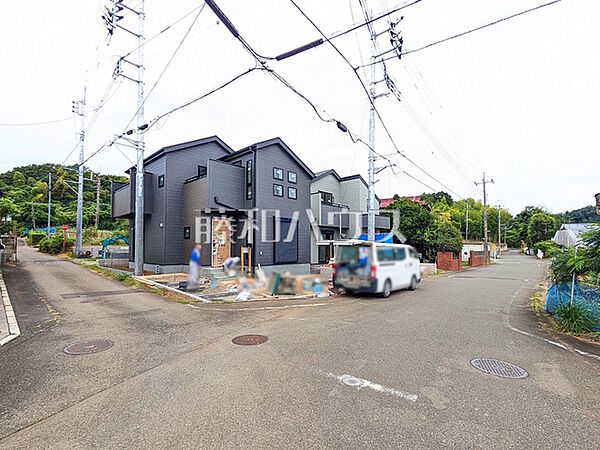 接道状況および現場風景　【武蔵村山市中藤5丁目】