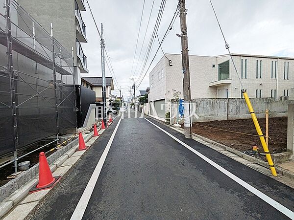 接道状況および現場風景　【杉並区井草1丁目】