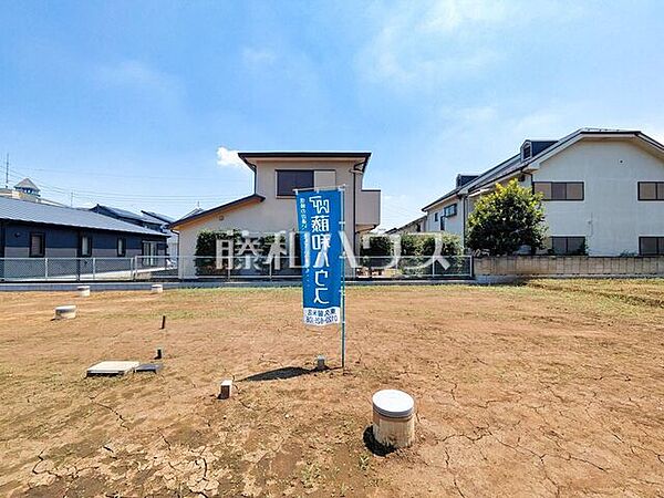3号地　現地写真　【東久留米市本町4丁目】 建物のプレゼンをさせていただきますので、実際の完成イメージを思い描いていただくことができます。お気軽にお問合せ下さい。