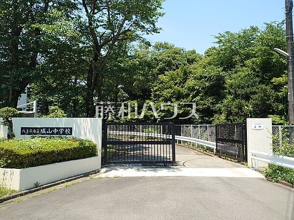 八王子市立城山中学校 (320m)