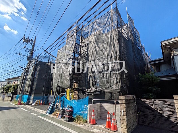 現場風景　【練馬区下石神井3丁目】