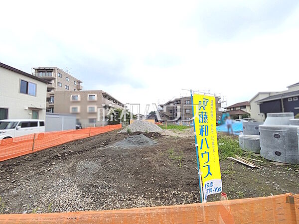 1号地　現地写真　【日野市神明1丁目】